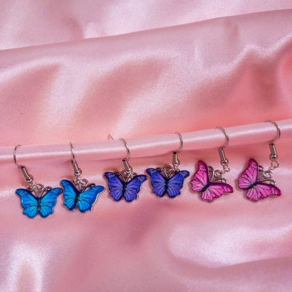 Butterfly Earrings - Picture 1 of 1